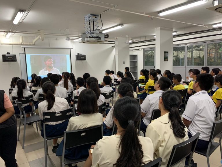 Secondary 3 students at Westlite Dormitory Woodlands as part of their authentic learning in completing an Issues Investigation project in 2019