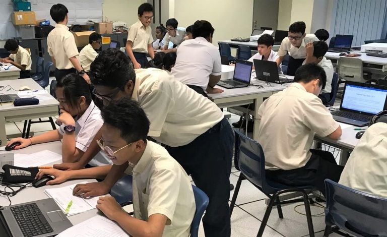 Group Leaders And Classmates During CPA Lesson